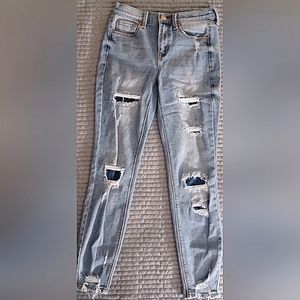 Mudd Fix Stretch  Mid Rise Vintage Skinny women's 7